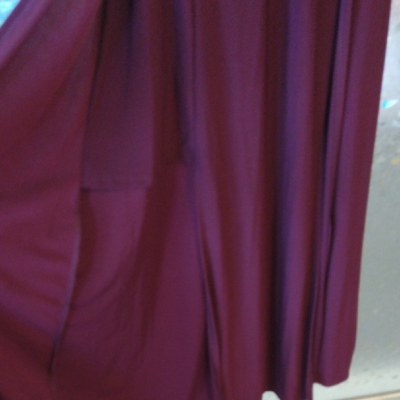 Wild Daisy Burgundy Spaghetti Strap Dress - Picture 6 of 13